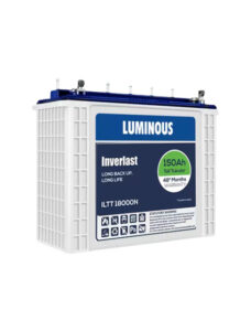 Luminous Inverter Battery 150 Ah With 48 Months Warranty ILTT18000N