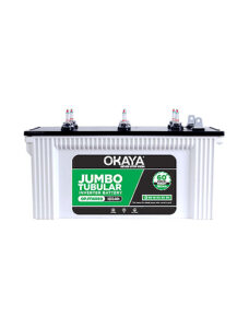 Okaya Jumbo Tubular Inverter Battery 150 Ah With 36 + 24 Months Warranty