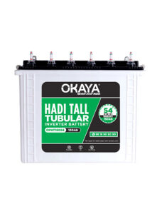 Okaya Hadi Tall Tubular Inverter Battery 150 Ah With 54 Months Warranty OPHT18054