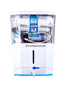 Kent supreme ro water purifier with uv+uf+alkaline+in tank uv
